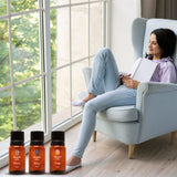 OLEUM VITAE Kit de Mezclas de Aceites Esenciales Emociones. 100% Puros y Orgánicos. Balance, Energy, Relax.