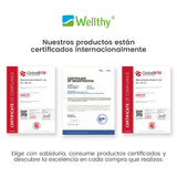 Wellthy Multivitamínico Premium para Mujer 60 Cápsulas 1150mg c/u. 26 Vitaminas y Minerales, Solo 1 Cápsula al Día, Bottle Free.