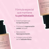 TEIA Cosméticos Maquillaje para piel normal seca de ingredientes naturales - 30 gr (Medio)