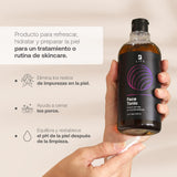 ▶ B Life  Tónico Facial de 500 ml con más de 99% de Ingredientes Naturales, Extracto de Aloe Vera, Jengibre, Agua de Rosas y Hamamelis. Tónico que Refresca y Calma la Piel. Face Tonic B Life.