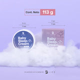 ▶ B Life  Crema para Bebé de 113 g con Ingredientes Naturales. Aceites Esenciales en Crema para Dormir y Relajar a tu bebé. Baby Sleep Cream B Life.