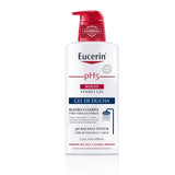 ▶ Eucerin Ph5 Crema Corporal para Piel Sensible o Seca, 400 ml + pH5 Syndet (400 ml) Gel de ducha libre de fragancia y jabón para rostro y cuerpo, ideal para Piel Seca y Sensible