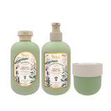 ▶ Republic Cosmetics Yuya  Set Tratamiento Capilar FRESCO Y PURIFICANTE para CRECIMIENTO con MENTA, ROMERO Y LAVANDA