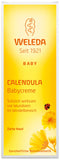 WELEDA Calendula Baby Cream - Protects Sensitive Baby Skin Against Soreness - The Ideal Care for The Diaper Area - Cares Gently & soothes Skin - Promotes Skin Regeneration - 75 ml