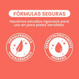 ▶NaturalDry  - Desodorante Kids - Infantil para niñas o niños - No obstruye los poros y elimina el mal olor - con bicarbonato - Sin aluminio - Sin parabenos - Aroma Mandarina - En tarro (3 unidades)