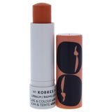 ▶ KORRES  Lip Balm Care And Colour Stick, Apricot, 0.17 Oz