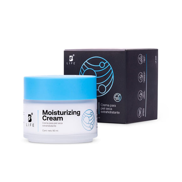 ▶ B Life   | Crema facial extrahidratante 90 ml | Con Retinol y Acido Hialurónico | Piel Extraseca | Moisturizing cream.