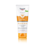 ▶ Eucerin Protector Solar Corporal Gel Cremal Oil Control FPS50 200ml Toque Seco, Rápida absorción sin sensación grasosa ni pegajosa, ideal para toda la familia. Resistente al agua y al sudor