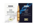 ▶ ISDIN Isdinceutics Day&Night Rutina Antimanchas, Sérum Corrector Despigmentante de Día y Peeling Exfoliante de Noche, 10 ampolletas
