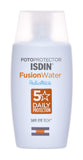 ▶ ISDIN fotoprotector fusion water pediatrics spf 50, protector solar facial para ninos, textura ultraligera, no irrita los ojos, 50ml