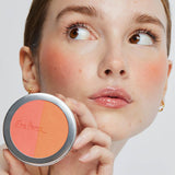 ▶ Ere Perez blush y bronceador de arroz bondie, color Mandarina Mate y Rosa Luminoso