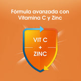 Redoxon Plus Multivitamínico con Vitamina C y Zinc, Vitamina C 1000mg, Vitamina Sin Azúcar, 10 Tabletas Efervescentes