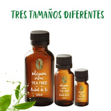 OLEUM VITAE Aceite Esencial de Árbol de Té 30ml. Melaleuca Alternifolia. 100% Puro y Orgánico. Certificado USDA ORGANIC. Aplicación Externa y Aromática.