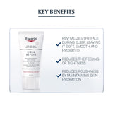 ▶ Eucerin Urea Repair Crema Facial Hidratante, 5% Urea y Ceramidas, 50ml, Sin Fragancia