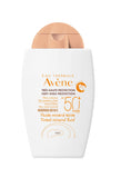 ▶ Avene Protector Solar Facial FPS50 con Color, Piel Sensible