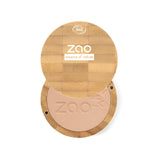 ZAO 303 Compact Powder Brown/Beige/Neutral in a Refillable Bamboo Container Certified Bio/Ecocert/Cosmebio/Natural Cosmetics by ZAO essence of nature