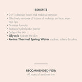 ▶ Avène Loción Micelar, Agua Micelar, Piel Sensible, 100ml