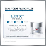 ▶ Eucerin Crema dia FPS 15 + ácido hialurónico Hyaluron Filler, 50 ml + Protector solar facial efecto mate toque seco Oil Control, 50 ml