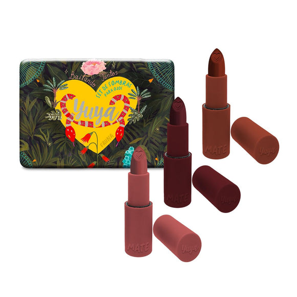 ▶ Republic Cosmetics Yuya   - Set maquillaje Amores con labiales en barra