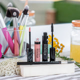 ▶ BENECOS - Máscara de pestañas con aspecto glamuroso, color negro