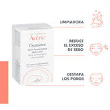 ▶Avène Cleanance, Jabón en Barra Facial, Piel Grasa, 100gr