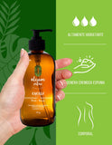OLEUM VITAE Shower Gel. Gel de Ducha Romero-Menta. Con Aceites Esenciales de Menta y Romero. Hidratación Profunda. Con Extractos de Caléndula, Aloe Vera y Manzanilla. 250gr