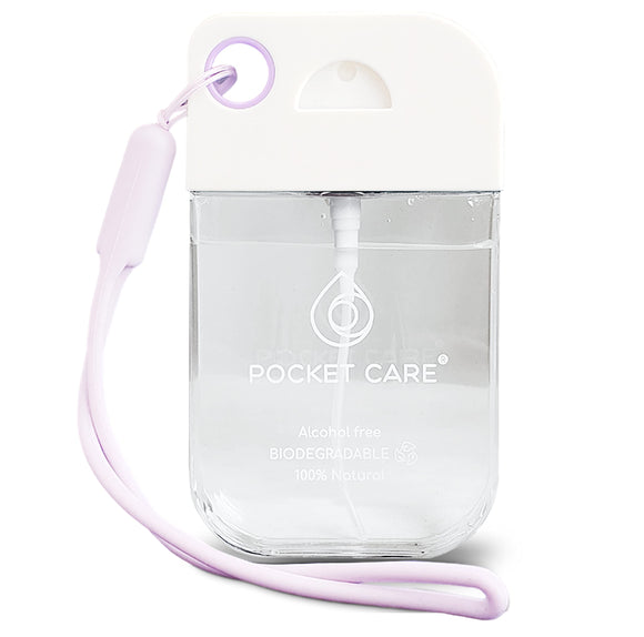 Pocket Care | Desinfectante Spray - Sin Alcohol | 45ml - VERBENA | Antibacterial Spray de Bolsillo Orgánico | Sanitizante para Manos - Hand Sanitizer |Aroma Verbena 100% Natural