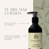 ▶ LOREDANA  | Jabón Liquido De Te Blanco Y Jengibre | Hidrata Y Cuida La Piel | Contiene Antioxidantes (250 ml)