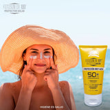 Fotosun UV 100 Protector Solar Facial Fps 50 Crema para Todo Tipo de Piel Protección Contra los Rayos del Sol Uso Diario 60ml