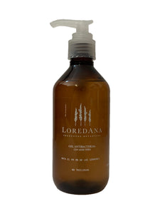 LOREDANA | Gel antibacterial | gel desinfectante | desinfectante sin alcohol | sin ragancia | desinfectante y germinicida | incluye sales cuaternarias en bajas concentraciones | 240 ml