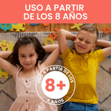 ▶NaturalDry  Kids - Desodorante infantil unisex Natural para niños - Sin aluminio - Sin parabenos - Aroma Mandarina - En barra (Mamá + Hijo)