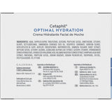 CETAPHIL® Optimal Hydration Crema Hidratante Facial de Noche con Ácido Hialurónico y Tecnología HydroSensitive Complex, 48g, Todo Tipo de Piel