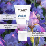 Weleda, Crema hidratante de noche, extracto de iris, 30 ml