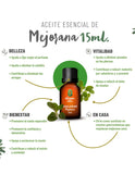 Oleum Vitae Aceite Esencial Puro Mejorana 15 ml
