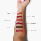 TEIA COSMETICOS Labial cremoso en barra humectante de ingredientes naturales - 4.5 g (Tono rosa clásico)