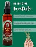 Spray Desinfectante de Manos y Superficies Eucalipto 120ml OLEUM VITAE