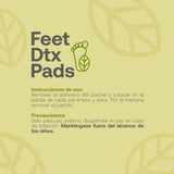 ▶ B Life  Parches para Pies de 80 unidades con Jengibre, Vinagre y Carbón de Bambú. Limpieza para eliminar Impurezas del Cuerpo. Feet Dtx Pads B Life.