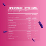 MultiBlue - Colageno + Biotina 60 Capsulas | Formulado con Vitamina D3, Vitamina E y Vitamina C | Vitaminas para Mujer 100% Natural, Sin Gluten, Sin OMG | 2 caps diarias (1 mes Multivitaminico Mujer