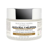 ▶  NUESTAR TIERRA Crema Humectante, Cicatrizante y Anti-edad con Jalea Real, Miel Melipona y Ac. Hialurónico Vegano