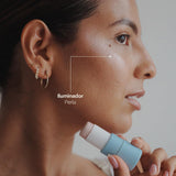 TEIA COSMETICOS - Iluminador hidratante para contorno con ingredientes seguros y naturales (Tono Perla)