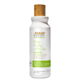 ▶ RAW SUGAR  Truly Unruly, Shampoo Hidratante para Rizos, Reduce el Frizz, con Aguacate, Vinagre de Manzana y Aceite de Romero, Prensado en Frío, Vegano, Libre de Sulfatos, Siliconas y Parabenos, 532 ml