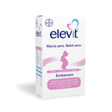 Elevit Embarazo y Lactancia, Multivitamínico con Ácido Fólico y Hierro, Ayuda el Sano Desarrollo de los Órganos de tu Bebe, Vitaminas para Mujer y Bebé, 2 Pack 30 Tabletas