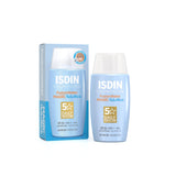 ▶ ISDIN fotoprotector fusion water pediatrics spf 50, protector solar facial para ninos, textura ultraligera, no irrita los ojos, 50ml