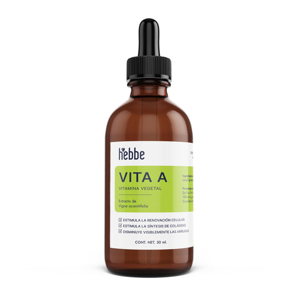 HEBBE - Retinol Vegetal 50 ml | Alto Nivel de Tolerancia Cutánea | Estimula la Renovación Celular y Mejora la Sensación Final de tus Productos Cosméticos | Proporciona Buenos Resultados | Contenido de 50 ml