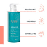 ▶ Avene Cleanance, Gel Limpiador para Piel Grasa, 400ml
