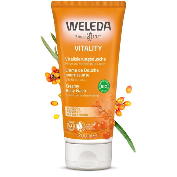 Weleda Body Wash, Espino cerval de mar, 6.8-onzas