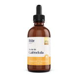 ▶ HEBBE  - ACEITE GRASO VIRGEN DE CALÉNDULA | Protección Rayos UV | Mejora Firmeza de la Piel | Controlador de Acné y Erupciones | 120 ml | Orgánico y Cruelty-Free | Calma la Piel Después de la Exposición Solar