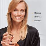 ▶ ISDIN Isdinceutics flavo-c melatonin, serum facial reparador de noche con vitamina c, estimula las defensas antioxidantes de la piel, 10 ampolletas