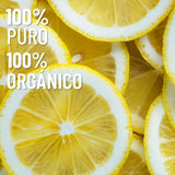 OLEUM VITAE Aceite Esencial de Limón 120ml. Citrus Limonum. 100% Puro y Orgánico. Certificado USDA ORGANIC. Aplicación Interna, Externa y Aromática.