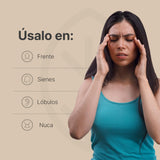 ▶ B Life  Kit de 3 Roll On Corporales de 10 ml. Aceites Esenciales Auxiliares para una calma reconfortante. Roll On Headaches B Life